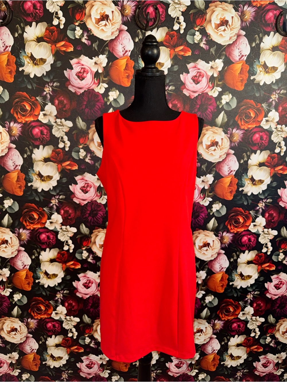 Express Bold Red Sleeveless Sheath Dress, Large, NWT